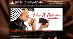 Desktop Screenshot of dolcefantasia.com.au